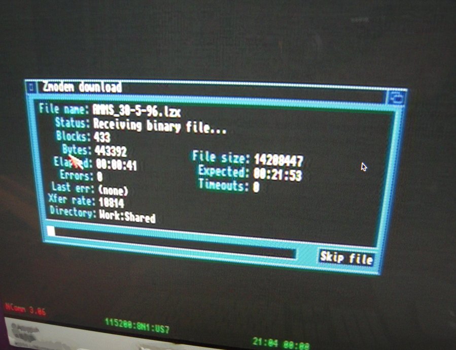 Download-Fenster von NComm 2.0 Download-Fenster von NComm 2.0
